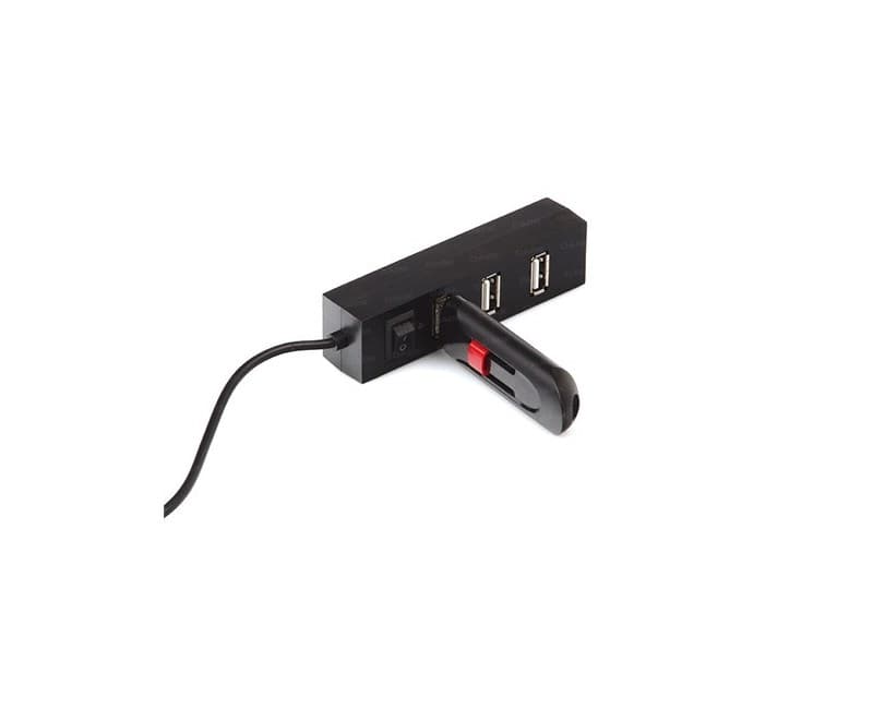 Dark 4 Port Açma/Kapama Butonlu USB2.0 Hub