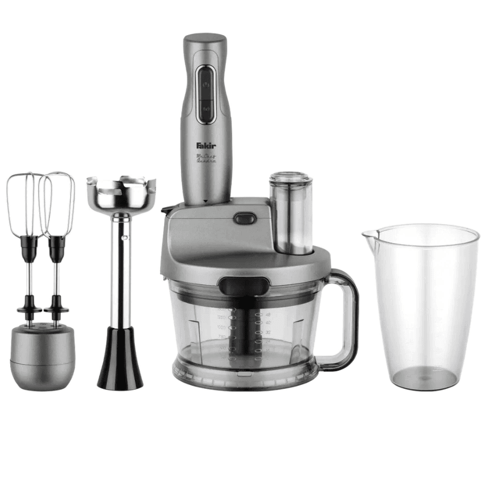 Fakir Mr Chef Quadro Blender Set Silver Stone