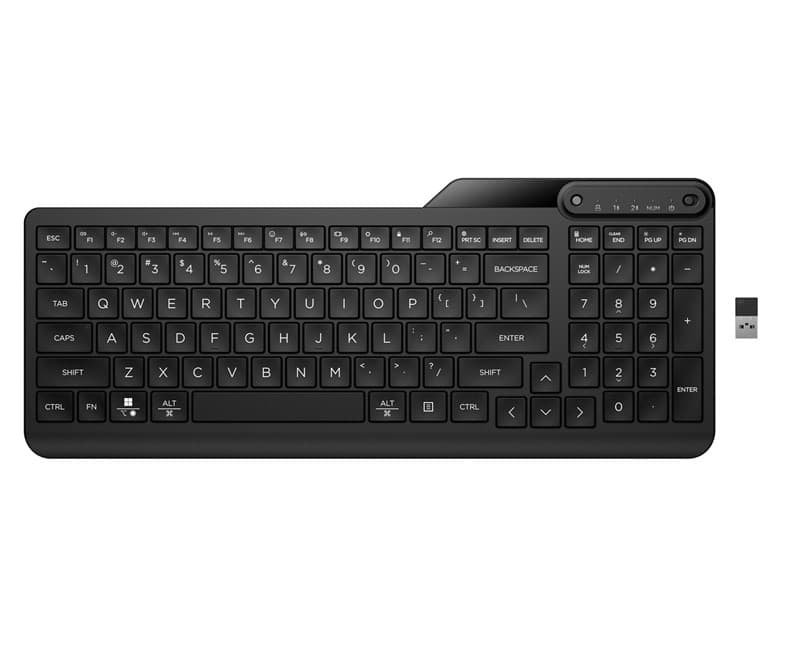 HP 475 Çift Modlu Kablosuz Türkçe Q Klavye Siyah