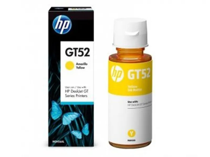HP M0H56AE Sarı Renkli Mürekkep Kartuş (GT52)