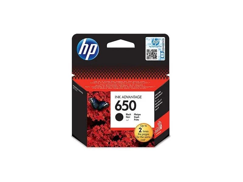 HP CZ101AE Siyah Mürekkep Kartuş (650)