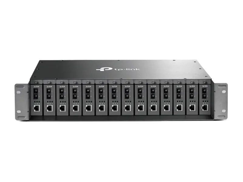 Tp-Link omada TL-MC1400 Medya Çevirici (14 Yuva)