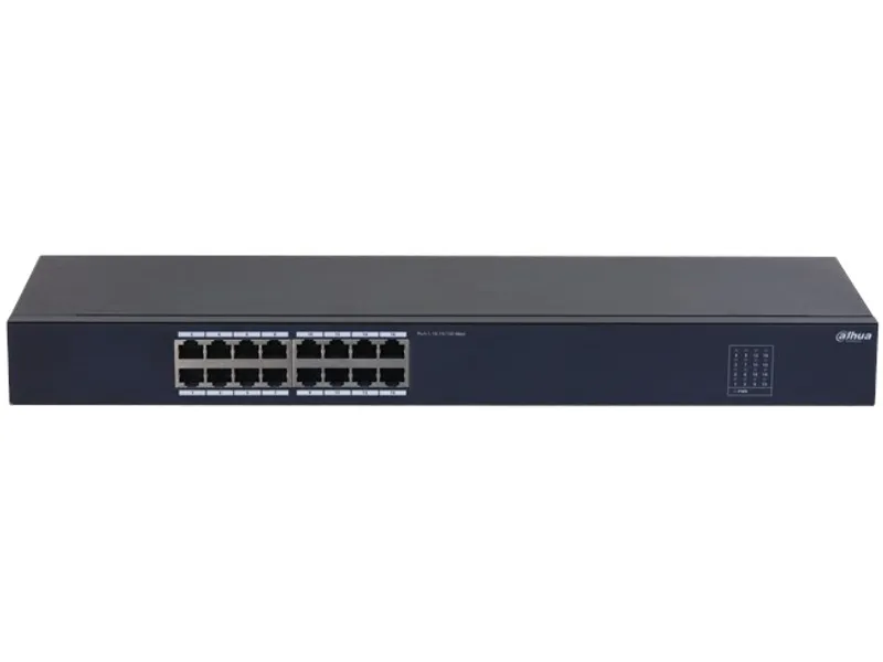 Dahua 16 Port Yönetilemez 100Mbps (SF1016)