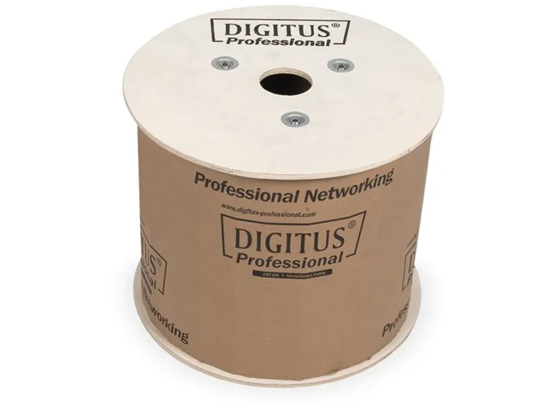 Digitus Cat6 Gri UTP Data Kablosu Saf Bakır (500m)