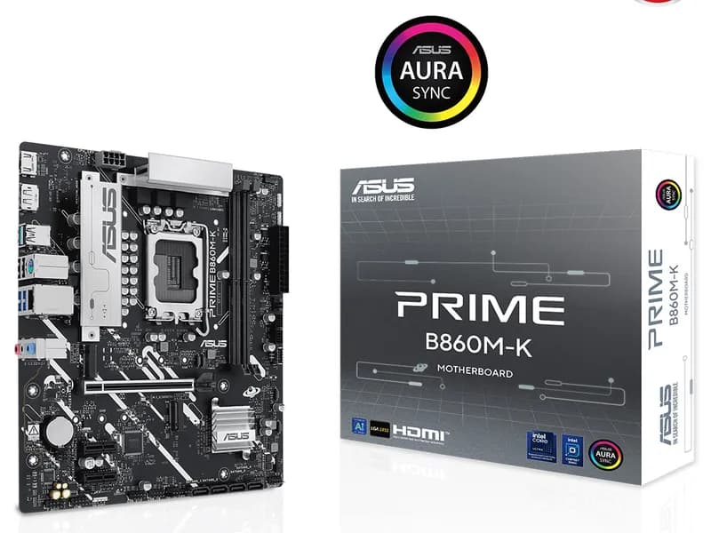 ASUS PRIME B860M-K SOKET 1851 ANAKART