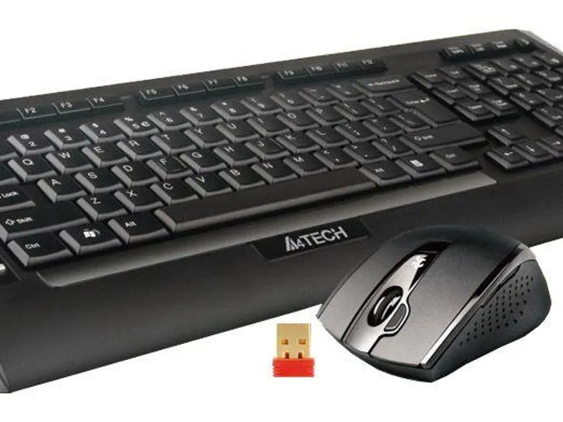 A4 TECH 9300F V-TRACK 2.4Ghz MM KABLOSUZ Q KLV SET