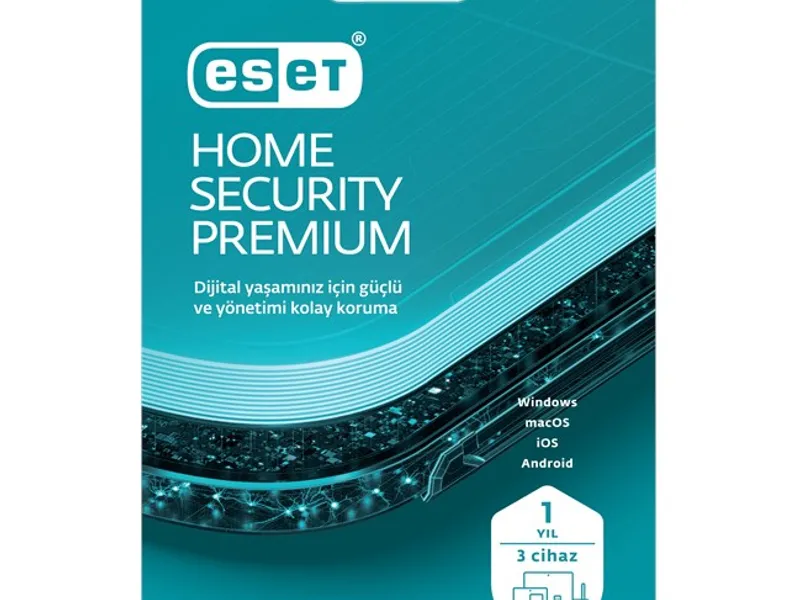 ESET Home Security Premium (3 Kull./1 Yıl Kutu)