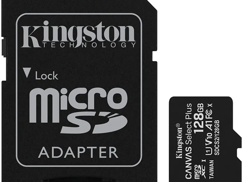 Kingston 128G Micro SD Canvas 100MB SDCS2/128GB