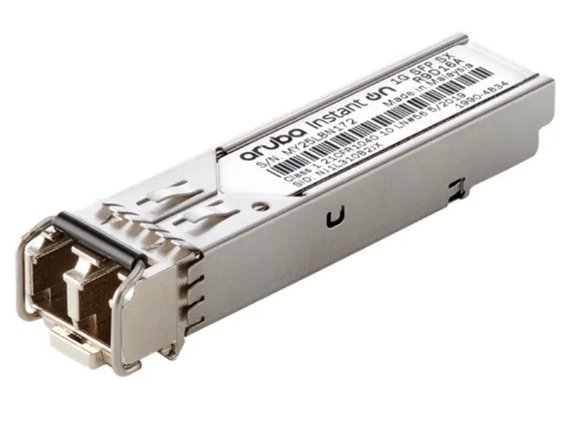 HPE Aruba Ion R9D16A 1g Sfp Lc Sx 500M Mmf Xcvr