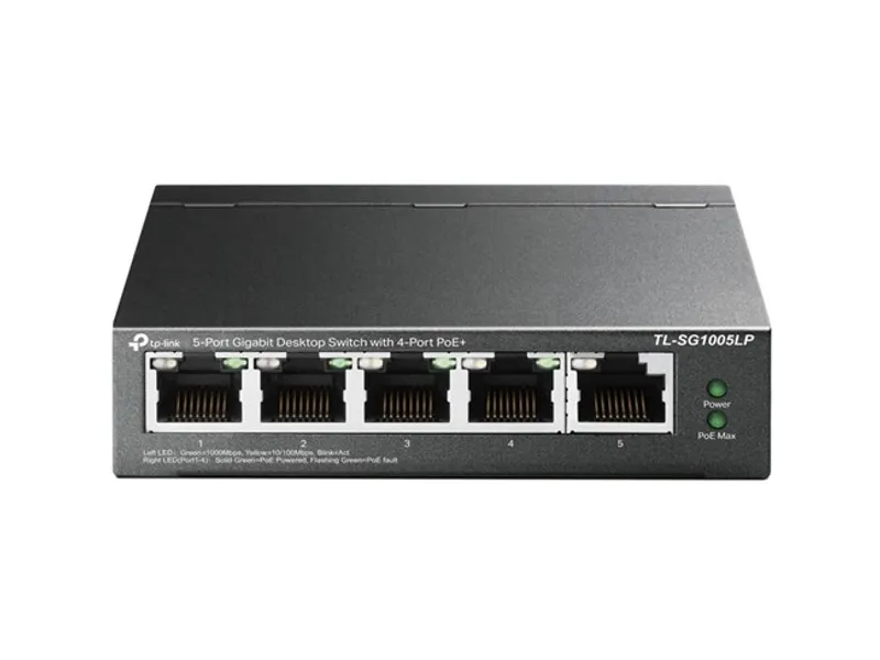 Tp-Link TL-SG1005LP 5 Port Gigabi 4Port Poe Switc