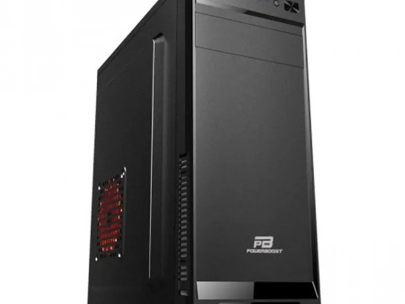 PowerBoost VK-A002S 250w ATX Shiny Piano Siyah Kasa