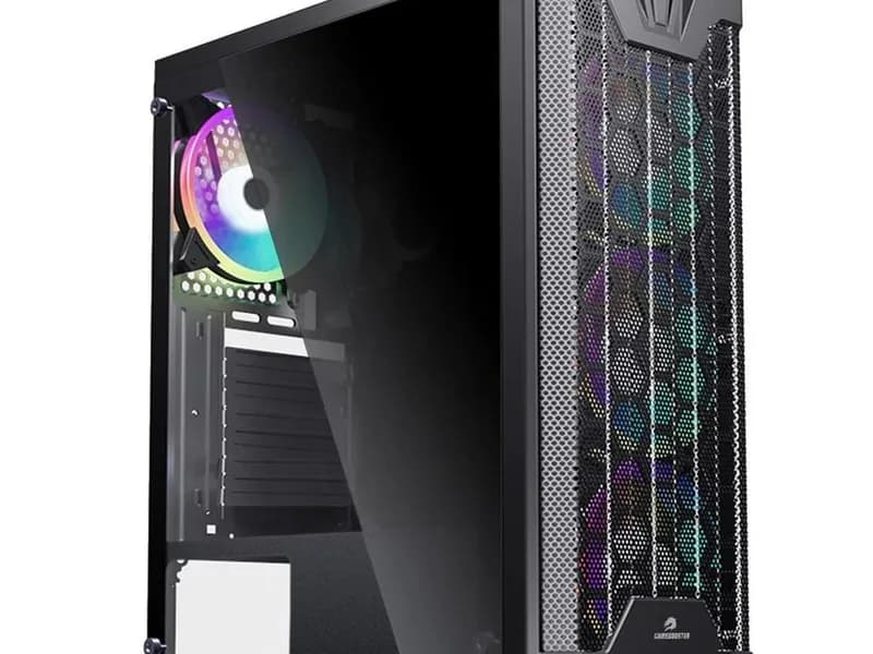 GameBooster GB-F3101B USB 3.0, ATX Mesh, RGB Fan, Siyah Kasa (PSU yok)
