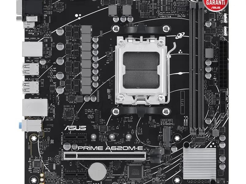 Asus Prime A620M-E/Csm AM5 Ryzen Vga Hdmi Dp