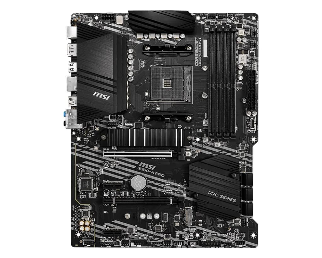 MSI B550-A Pro AM4 Ryzen DDR4 Hdmi Dp Usb3.2